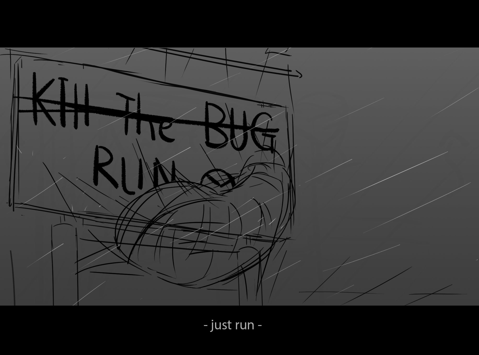 Emerging From The Cocoon storyboard — slide 6
