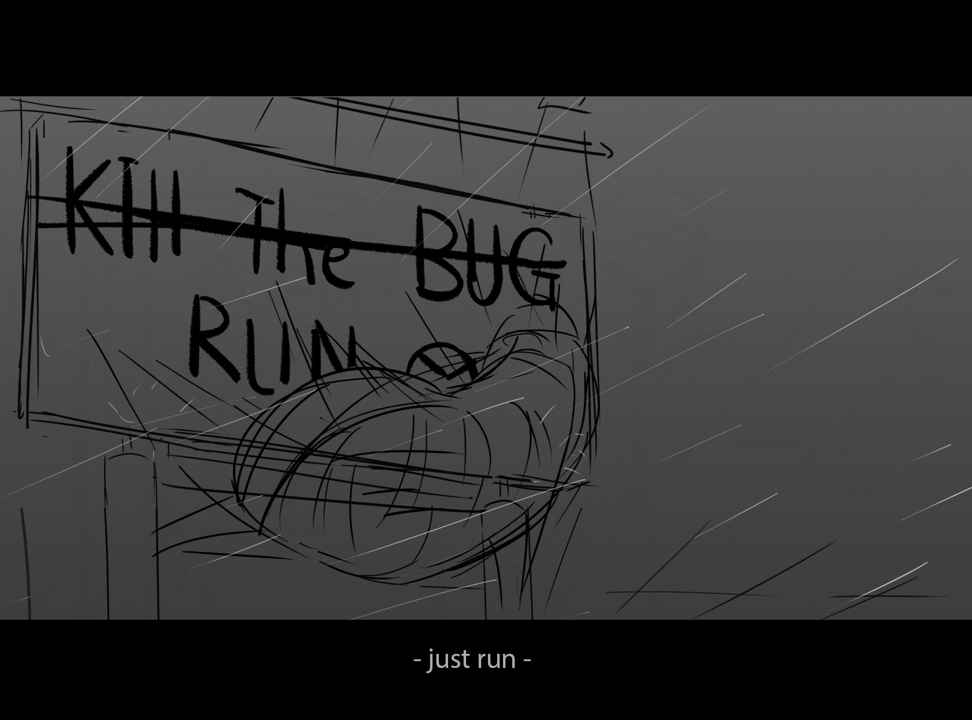 Emerging From The Cocoon storyboard — slide 7