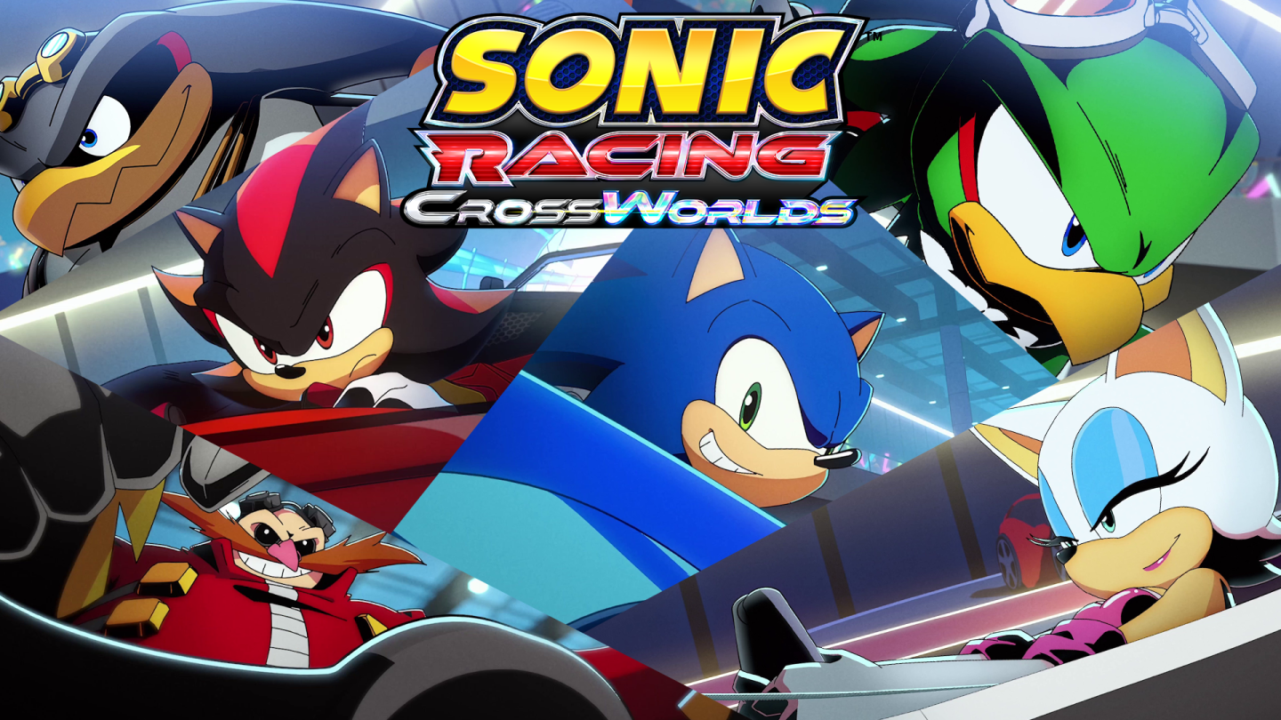 Sonic Racing: Crossworlds key art