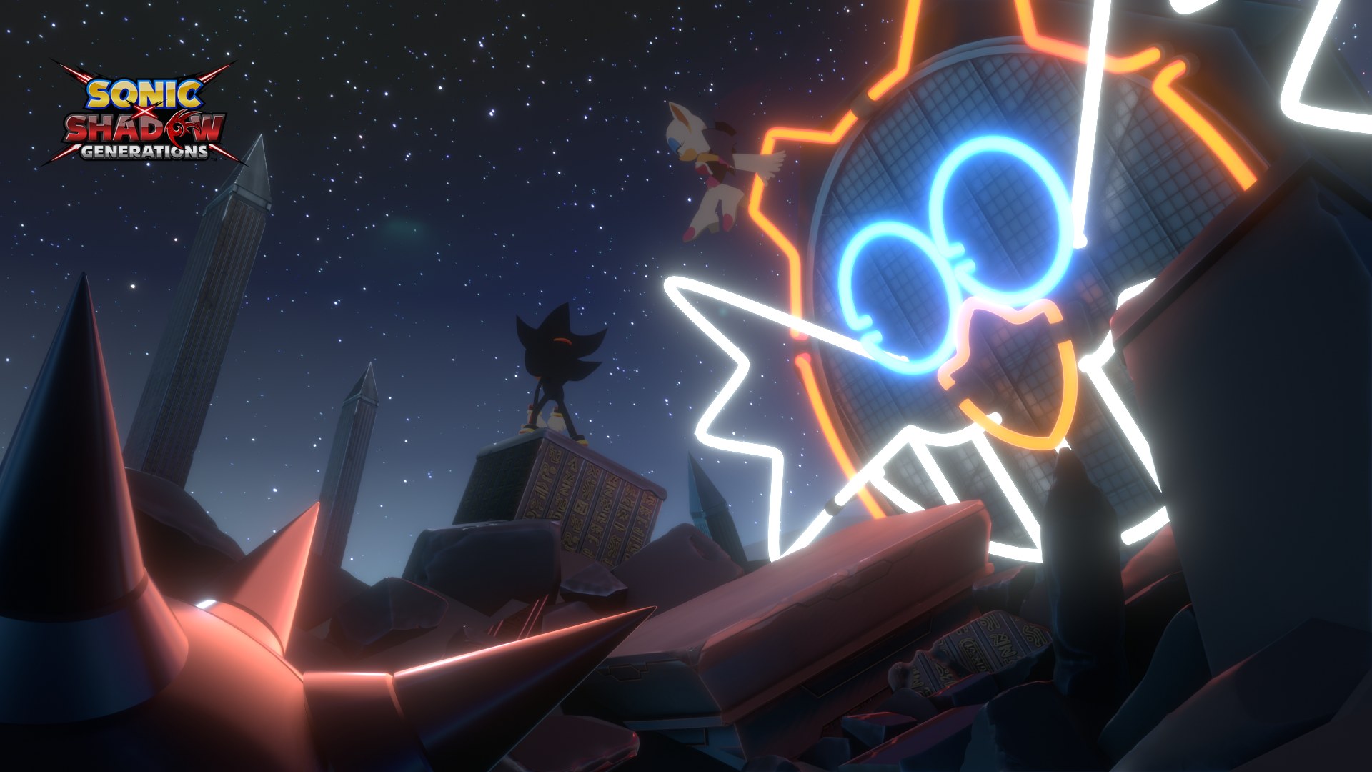 Sonic x Shadows: Generation Dark Beginnings — broken Eggman base render