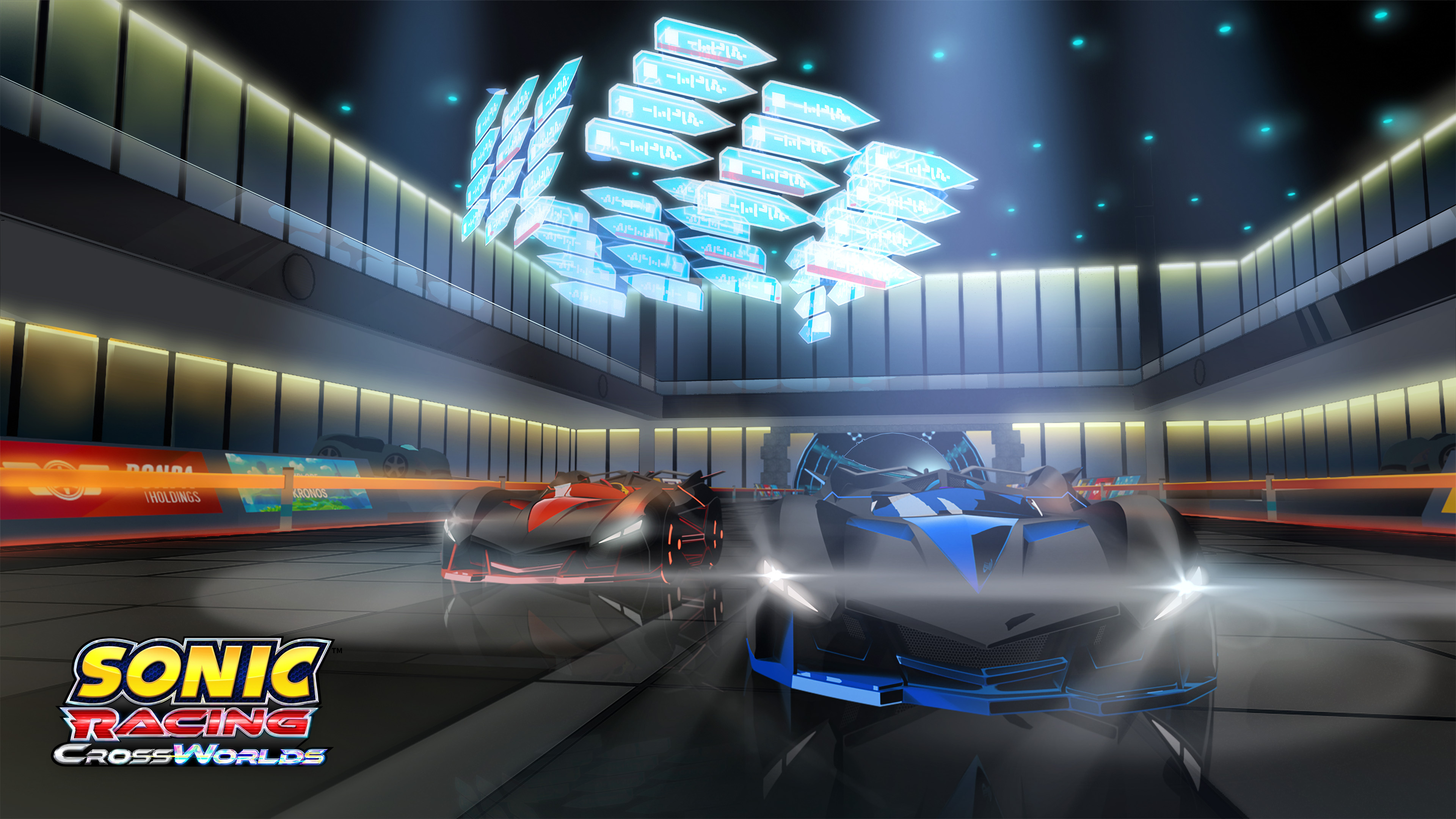 Sonic Racing: Crossworlds — race track key art